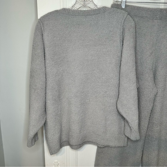 Softies Lounge Set Women's Soft Gray Pajama Set - Picture 8 of 10